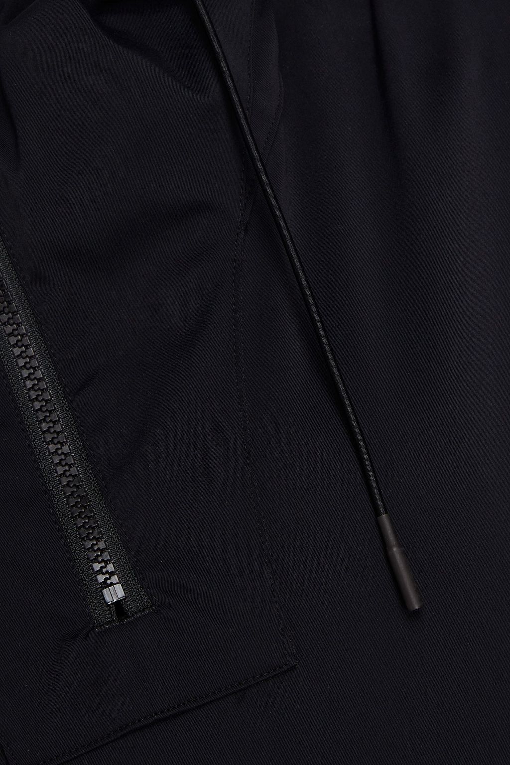 Y-3 Printed shell half-zip hooded jacket