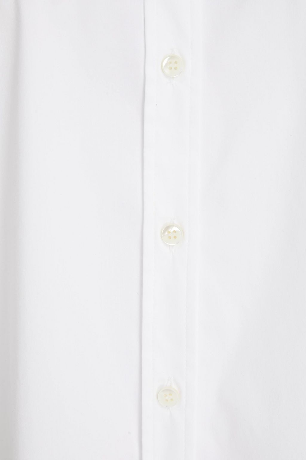 BRUNELLO CUCINELLI Bead-embellished cotton-blend poplin shirt