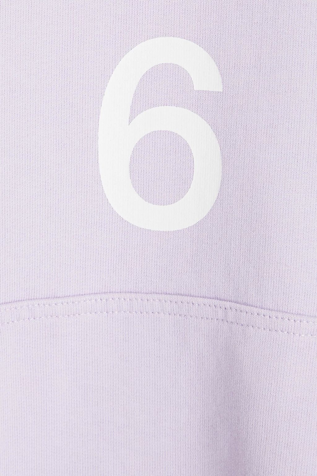 MM6 MAISON MARGIELA Printed French cotton-terry hoodie