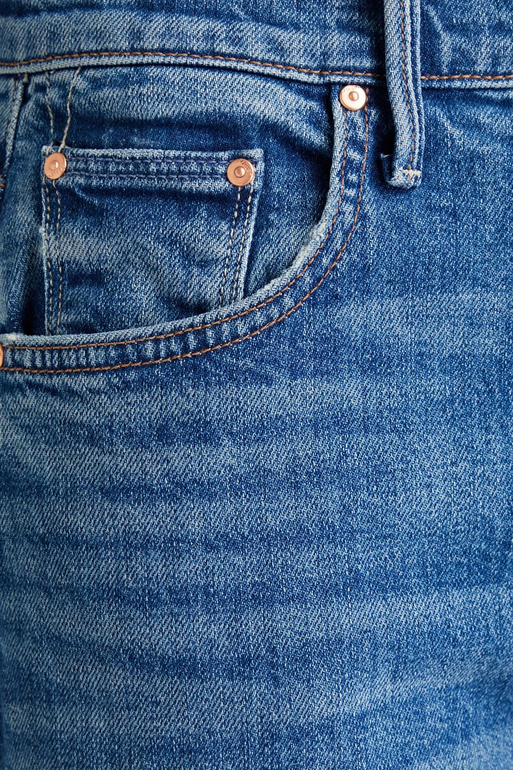 MOTHER The Maven Heel high-rise straight-leg jeans