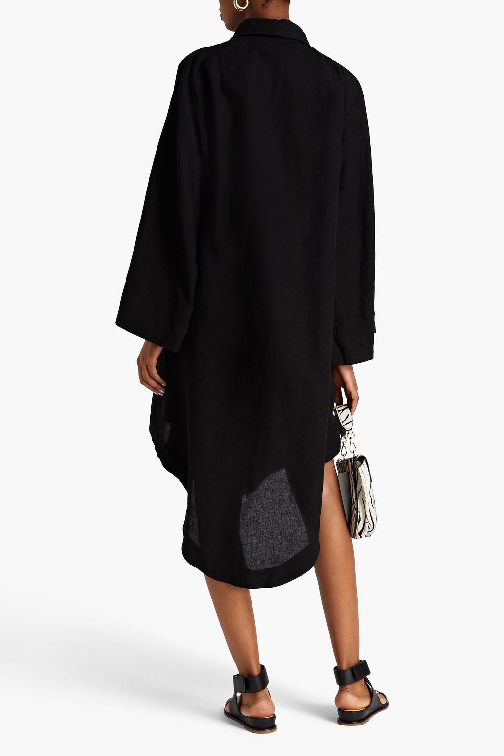FIL DE VIE Ava linen kaftan