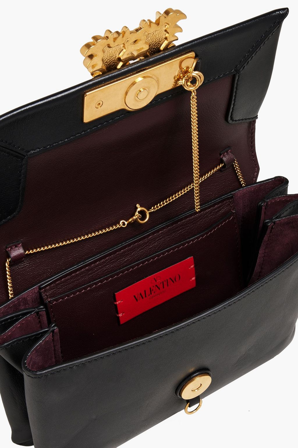VALENTINO GARAVANI Maison Gryphons leather shoulder bag