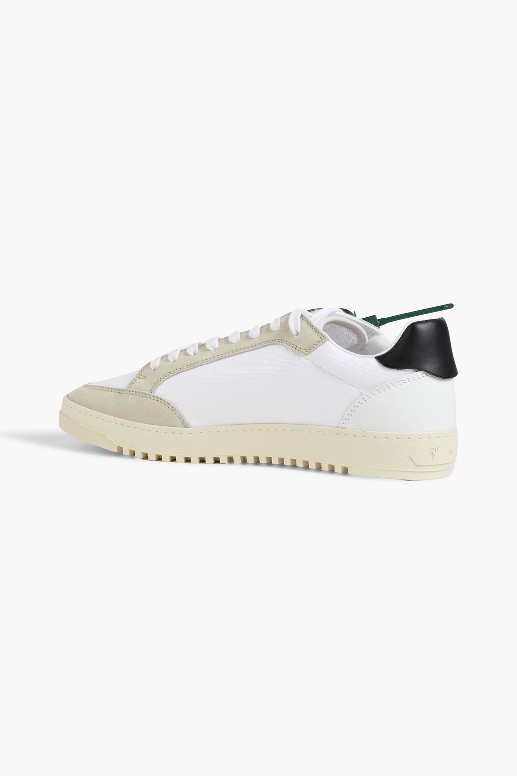 OFF-WHITE™ 5.0 leather, suede and canvas sneakers