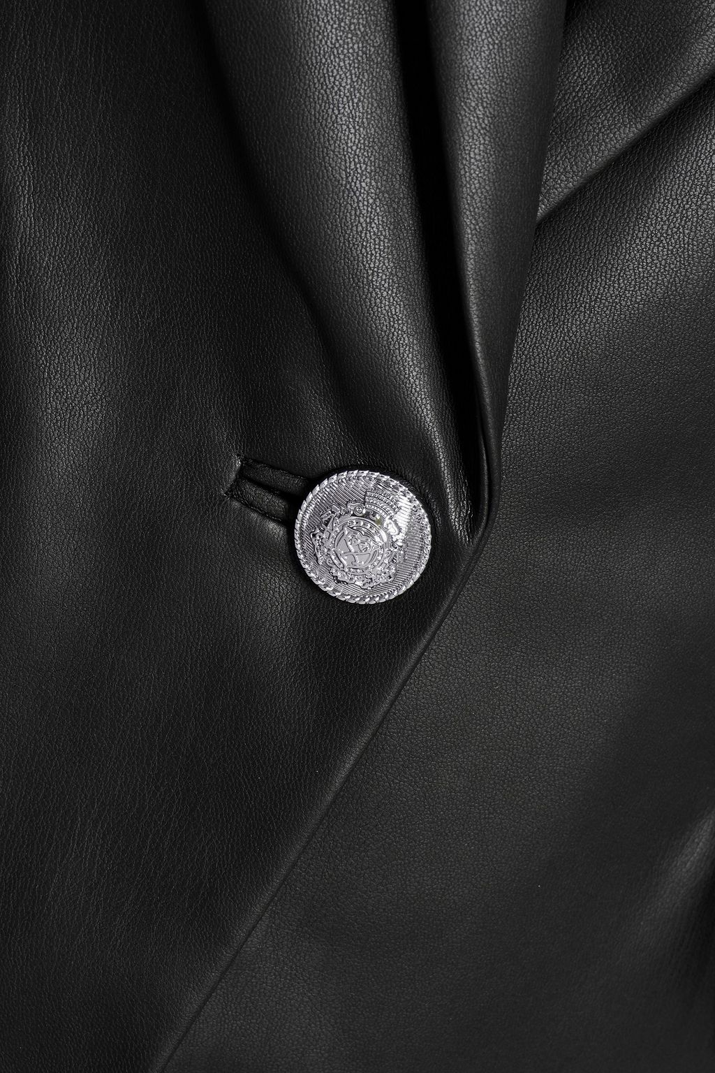 DEREK LAM 10 CROSBY Arthur faux leather blazer