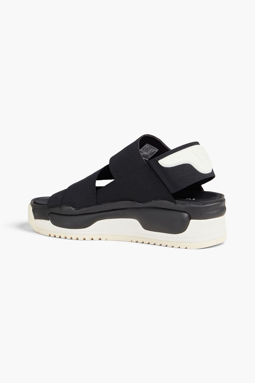 Y-3 Hokori elastic slingback sandals