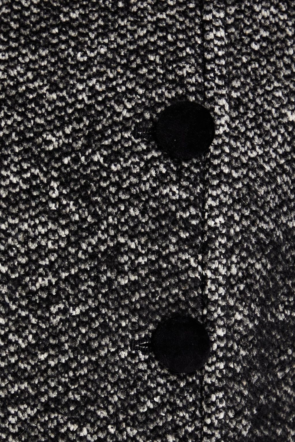 DOLCE & GABBANA Double-breasted wool-blend bouclé coat