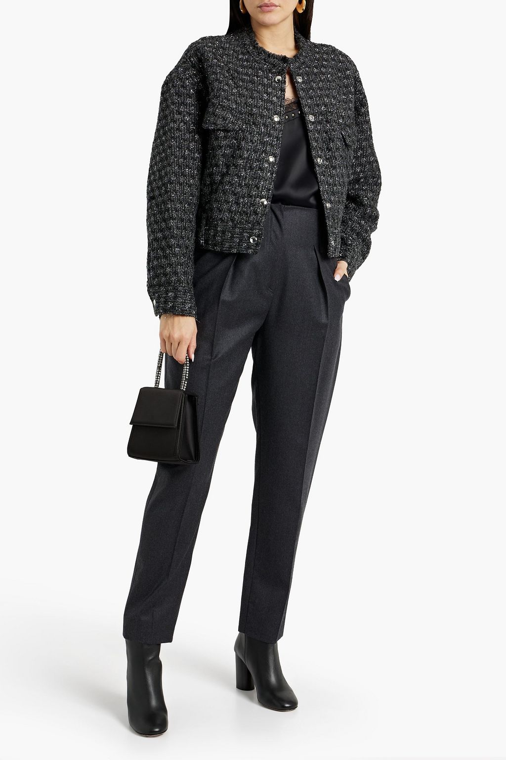 IRO Audien wool-twill tapered pants