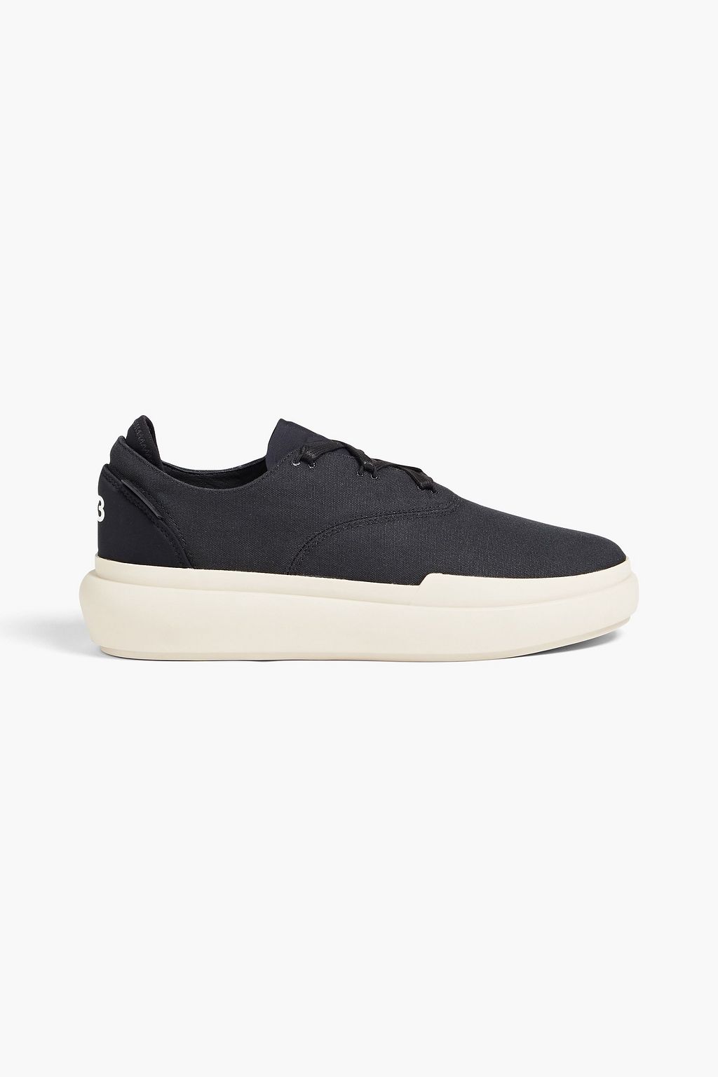 Y-3 Ajatu Formal canvas and neoprene sneakers | Sale up to 70% off THE OUTNET