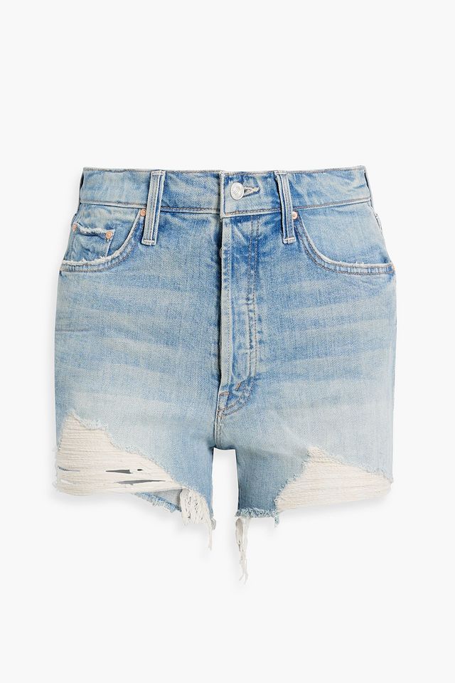 Tomcat Kick distressed denim shorts