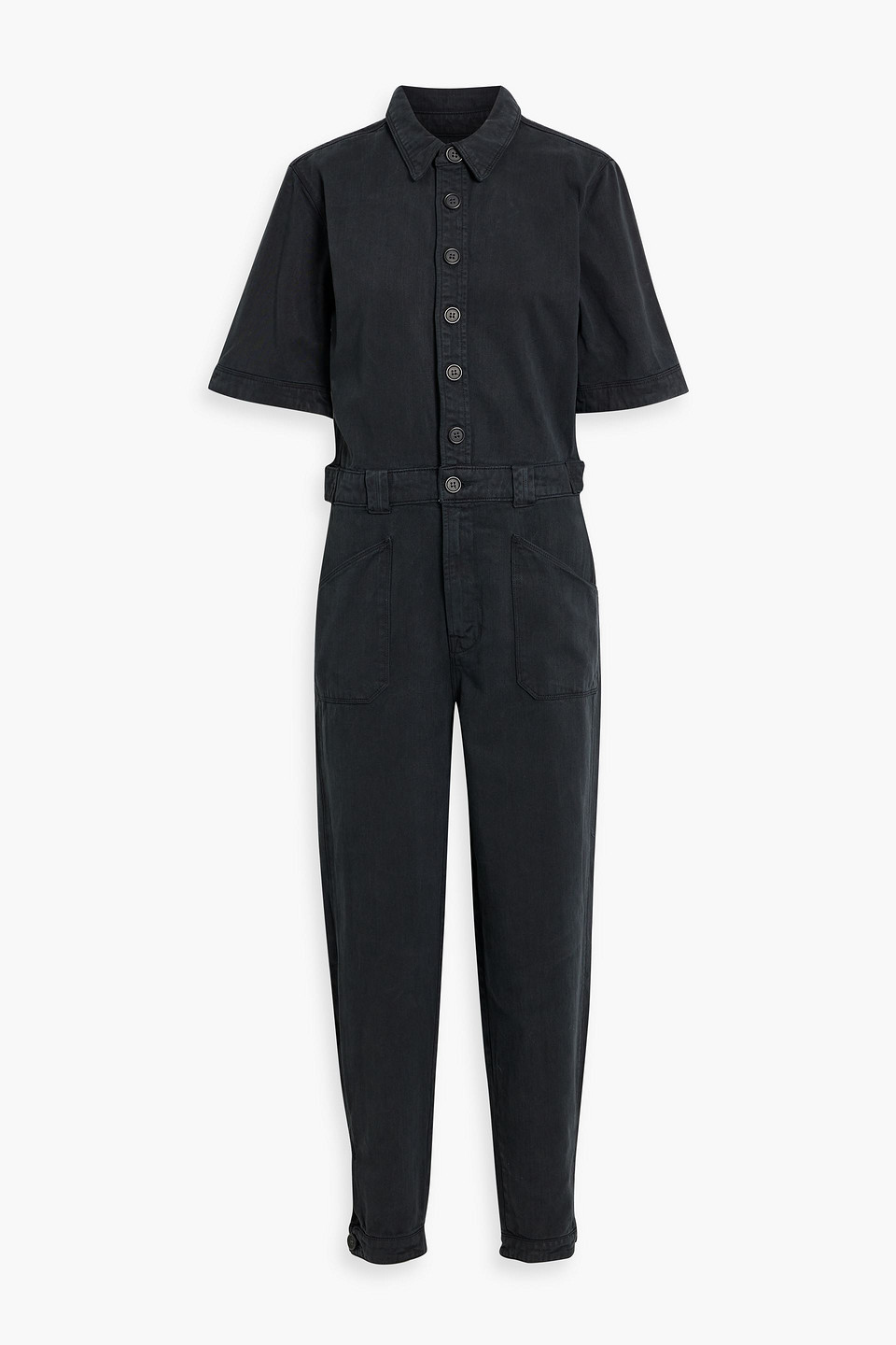 MOTHER Elbow Grease denim jumpsuit