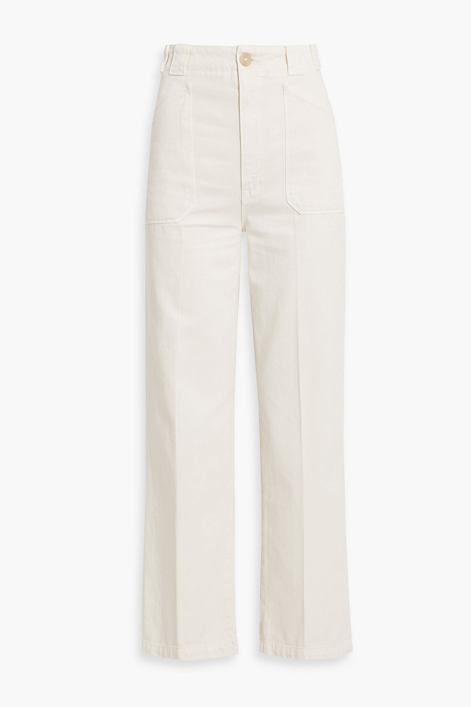 MOTHER Elbow Grease high-rise straight-leg jeans