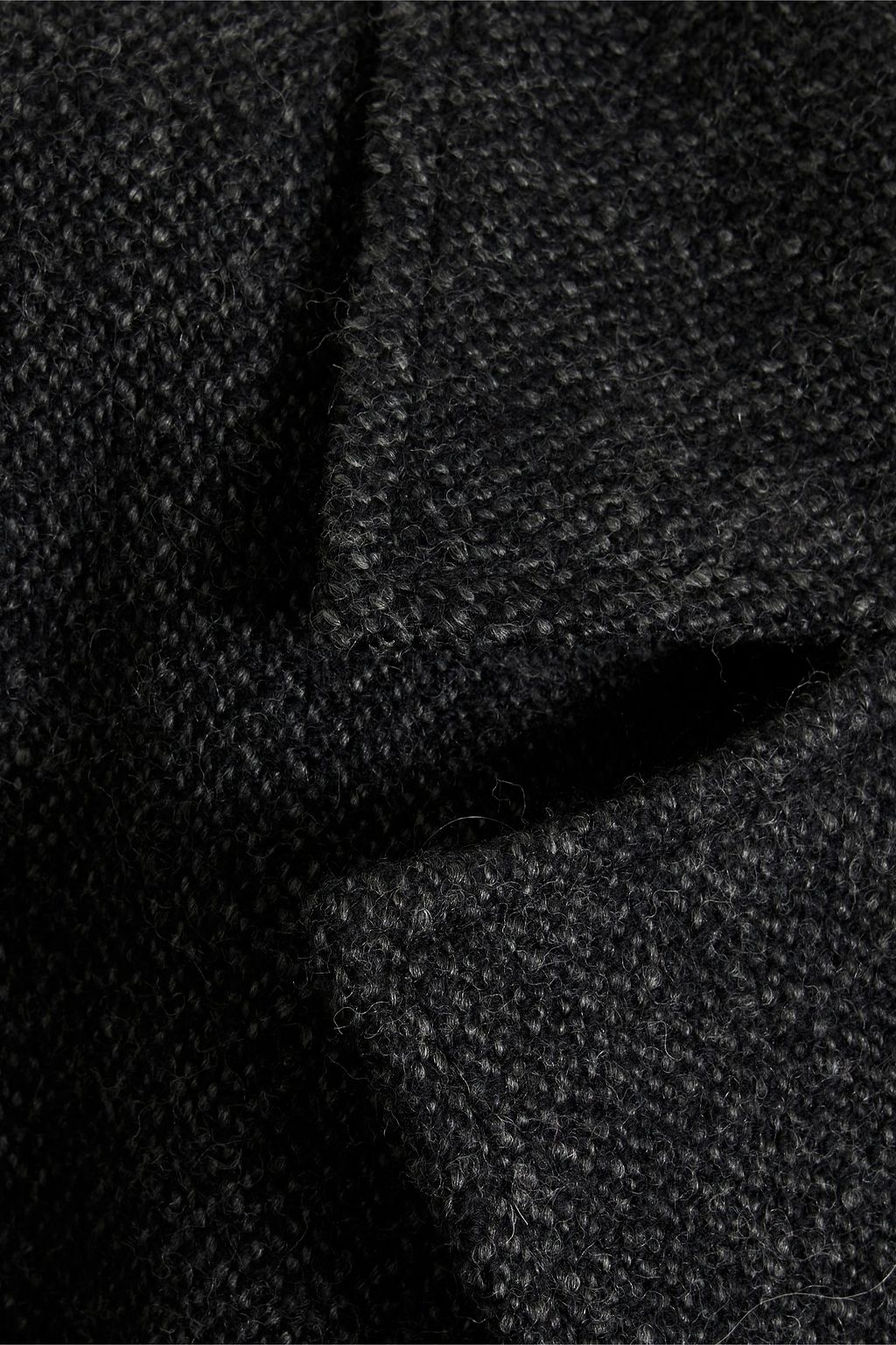 IRO Vibi double-breasted belted wool-tweed coat