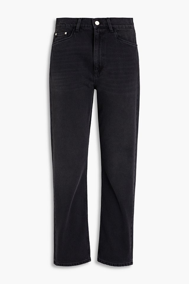 Carnation mid-rise straight-leg jeans