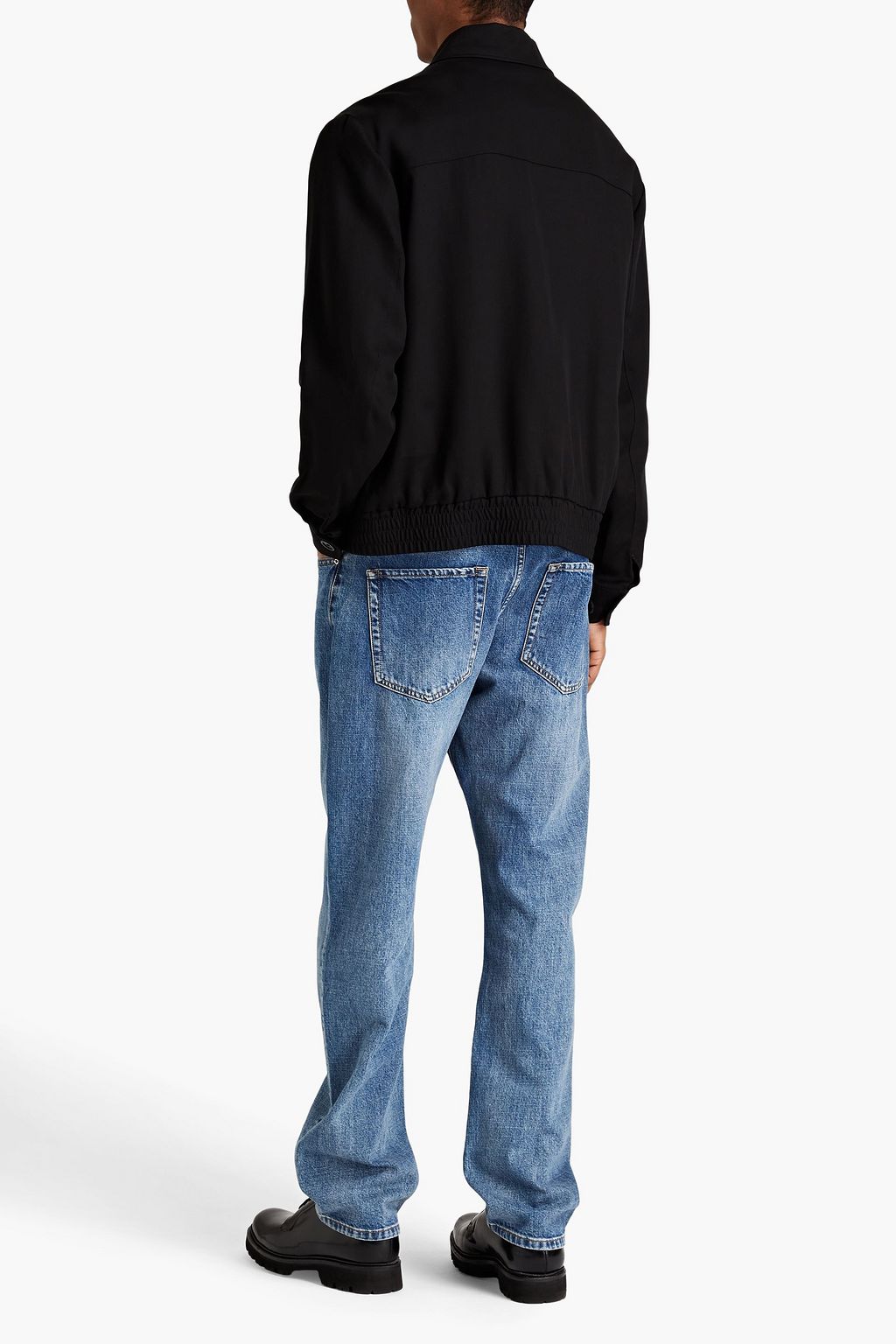 SANDRO Lyocell-blend twill jacket