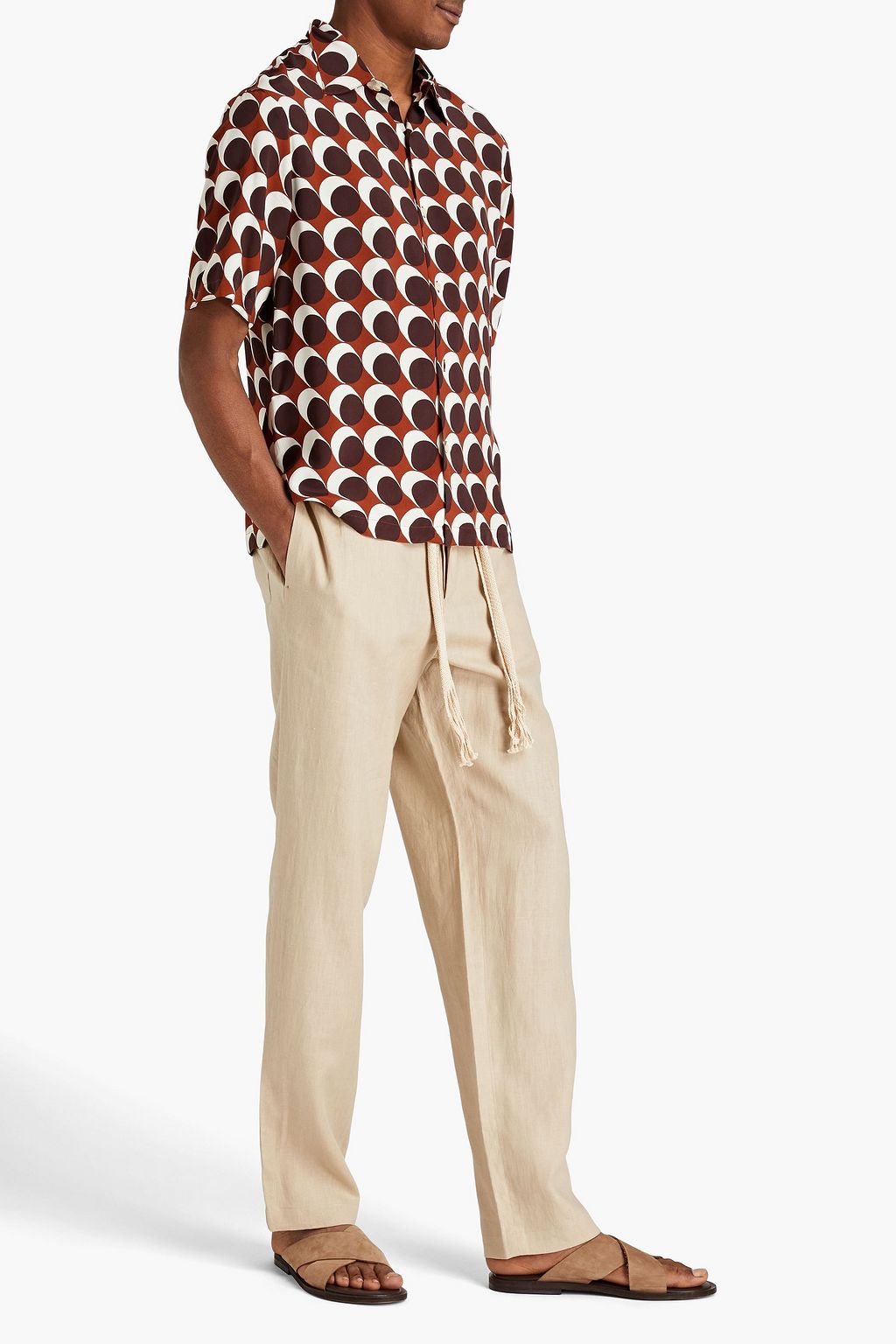 SANDRO Linen pants