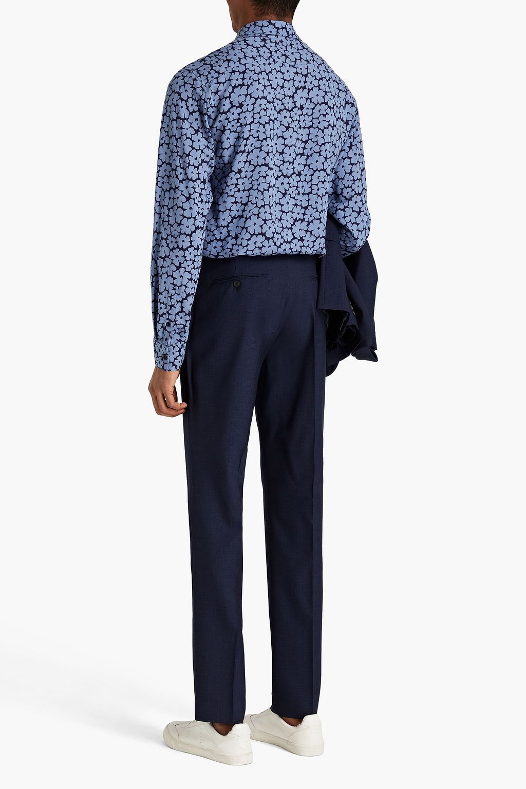 SANDRO Wool suit pants