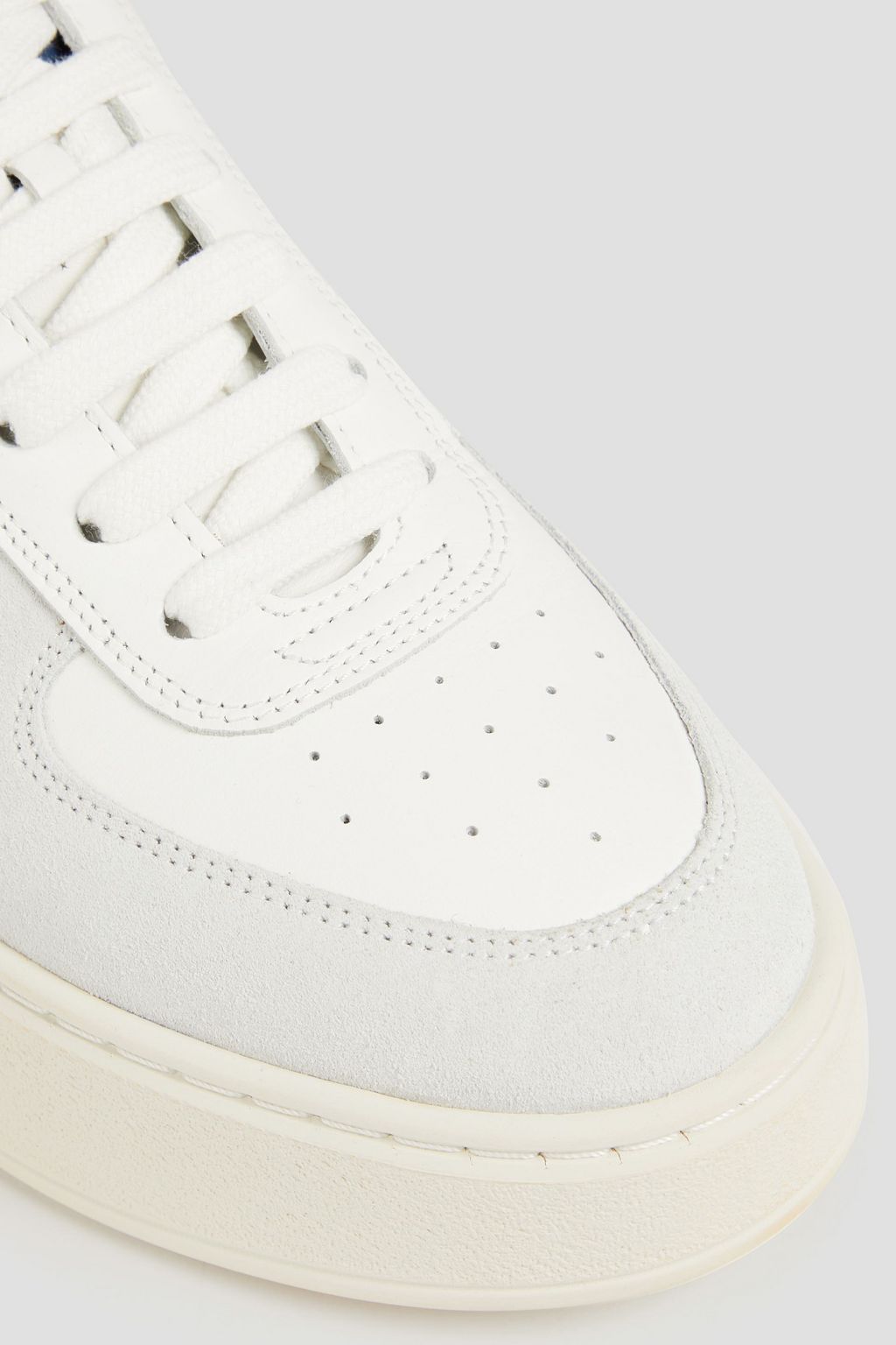 AXEL ARIGATO Orbit embroidered leather sneakers