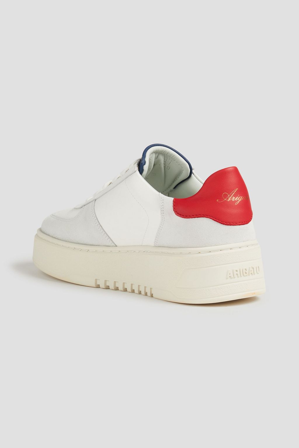 AXEL ARIGATO Orbit embroidered leather sneakers