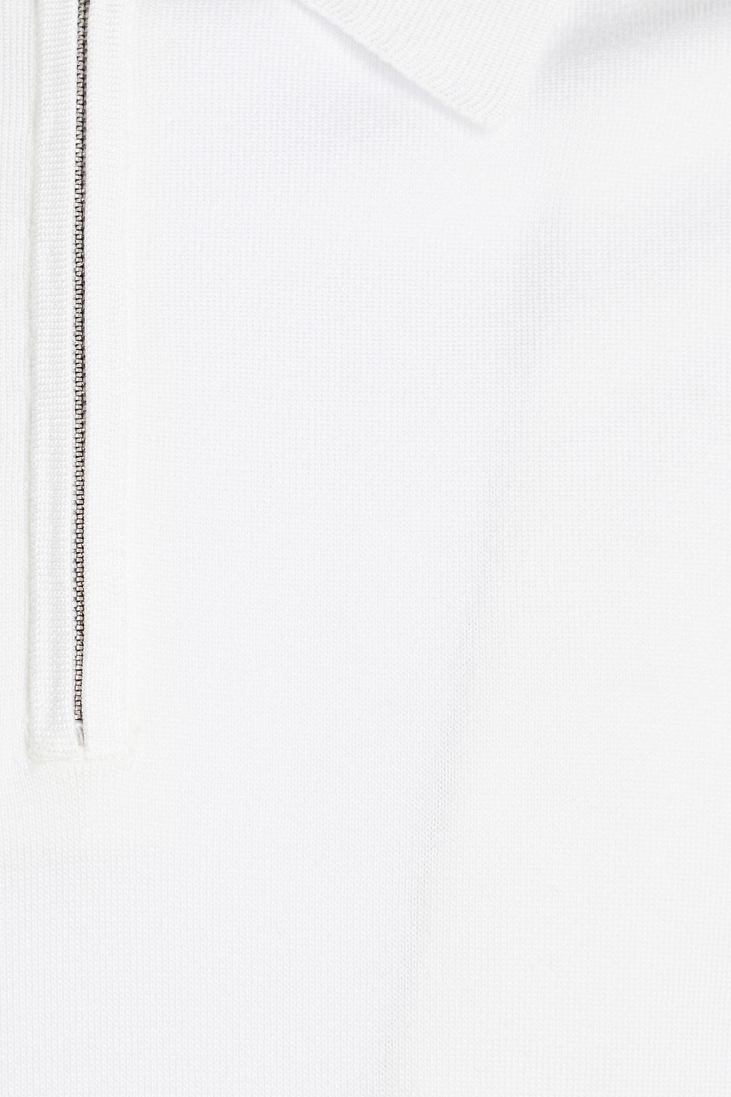 SANDRO Knitted polo shirt