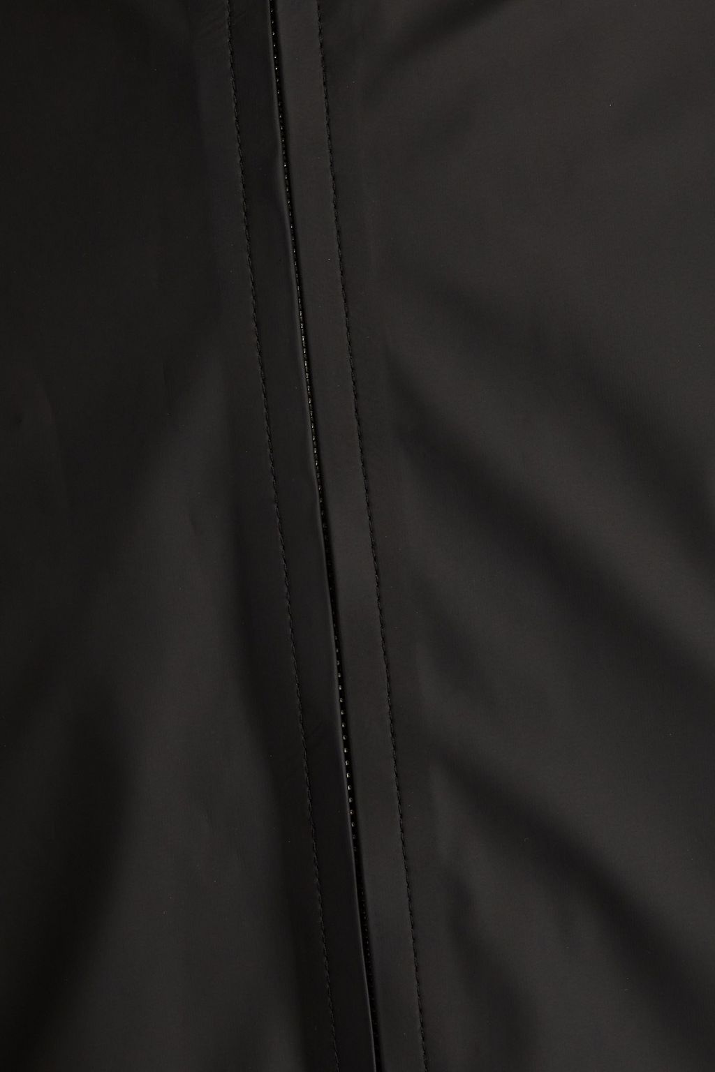 SANDRO Coated woven hooded jacket