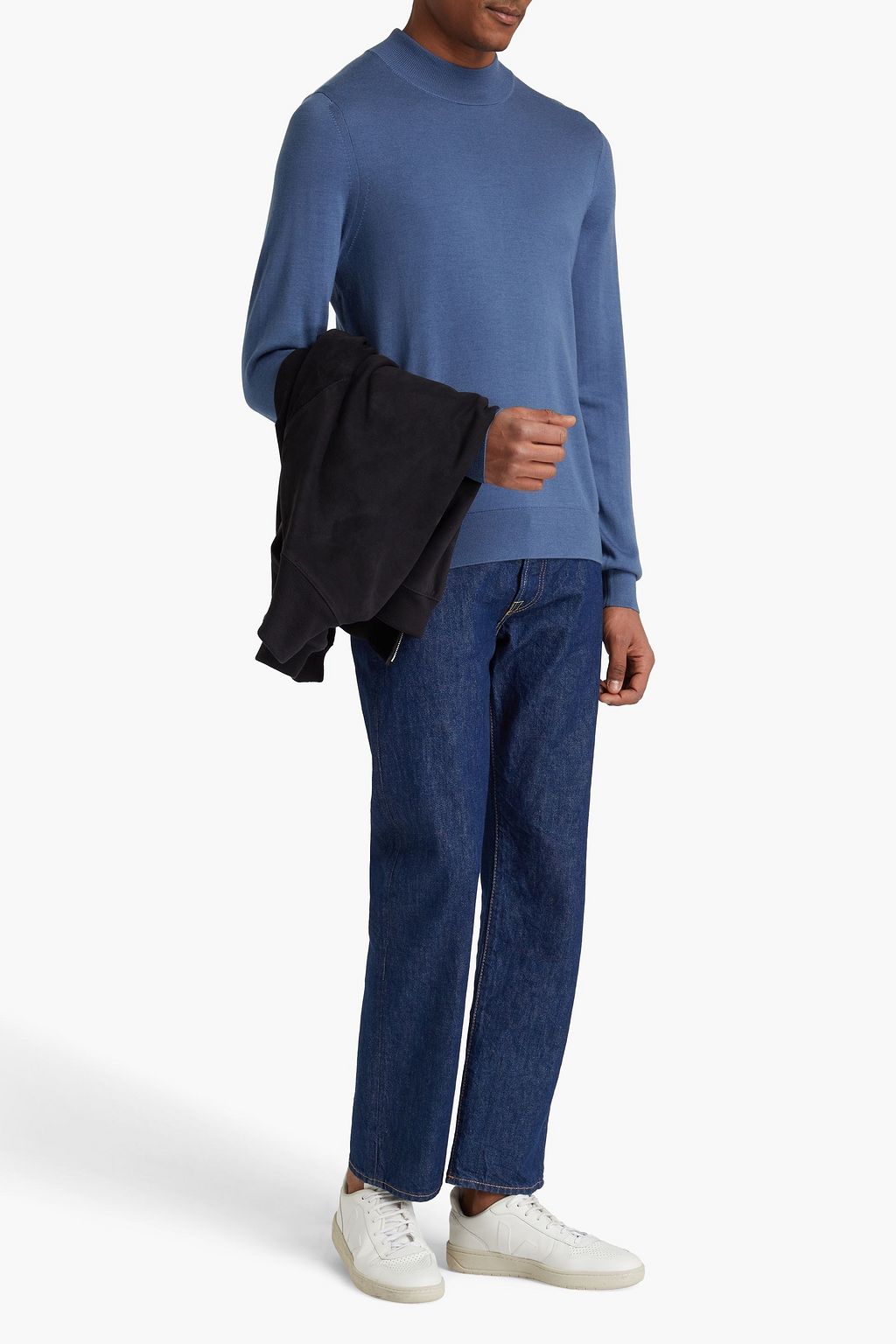 SANDRO Industrial wool sweater