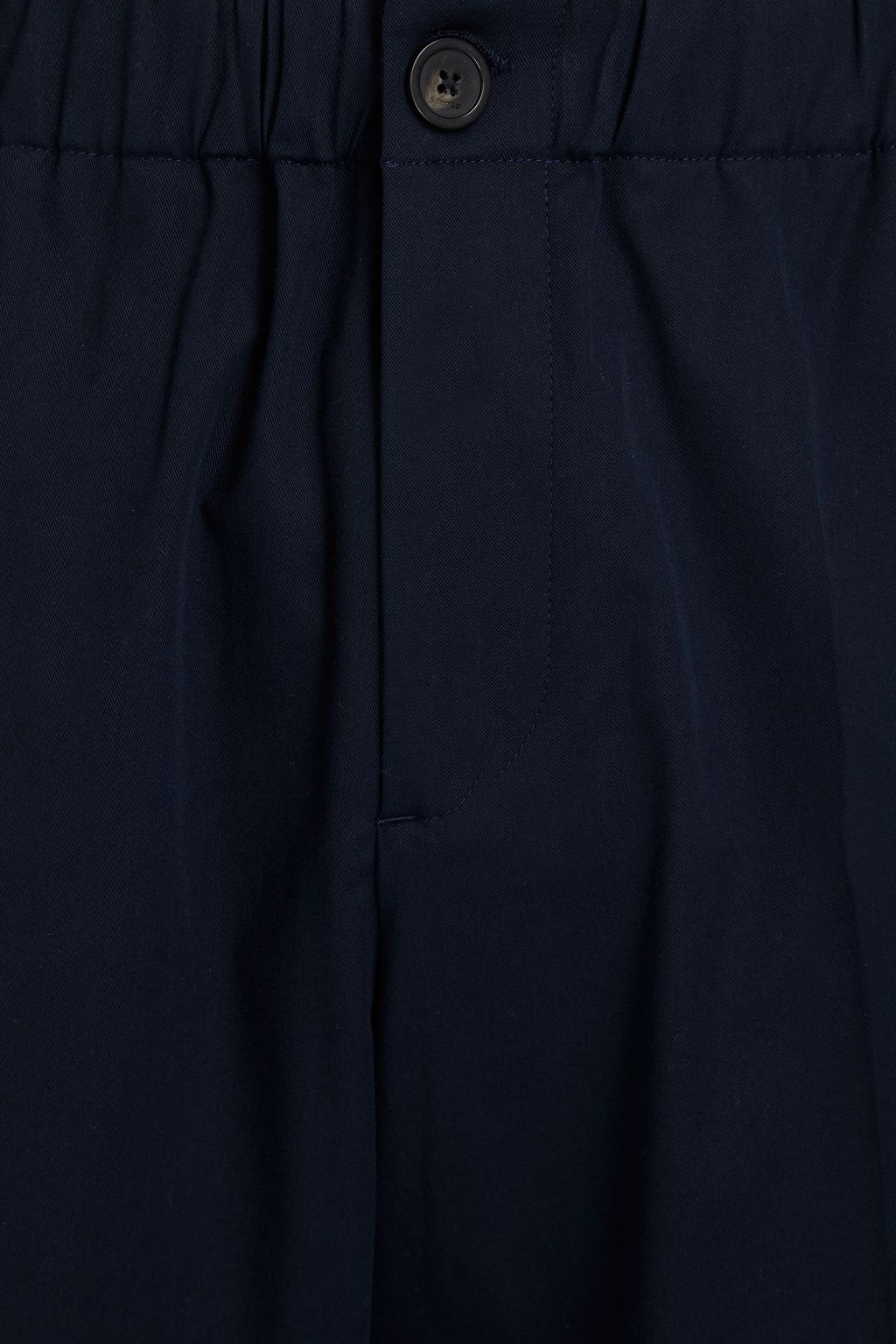 SANDRO Cotton-blend twill pants
