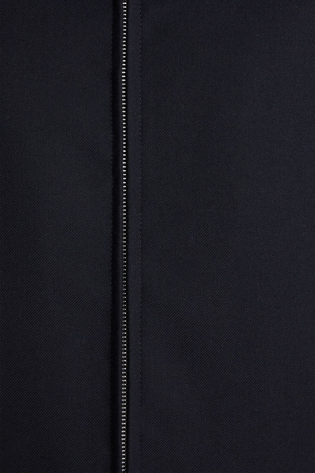 SANDRO Wool-blend twill jacket