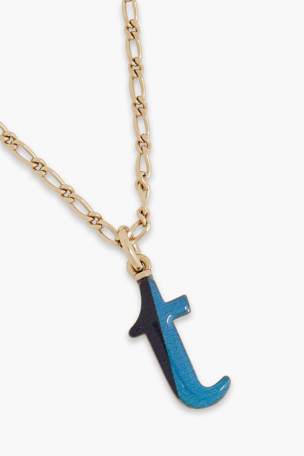 CHLOÉ Goldfarbene Kette mit Emaille
