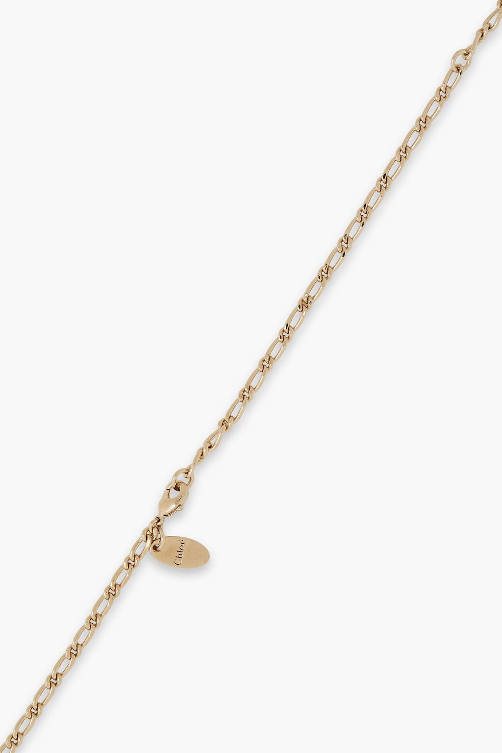 CHLOÉ Gold-tone enamel necklace