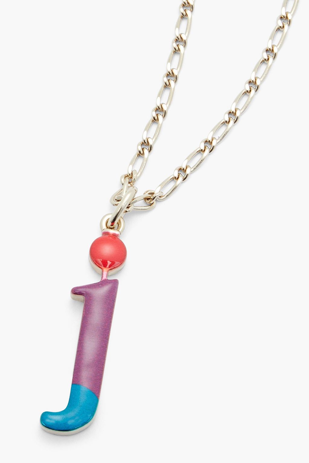 CHLOÉ Gold-tone enamel necklace