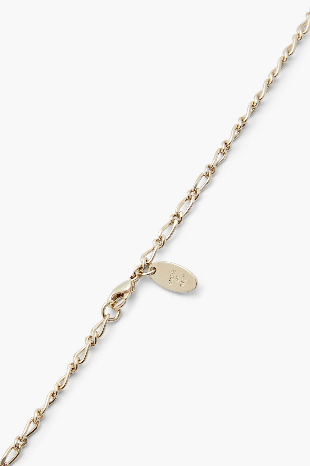 CHLOÉ Goldfarbene Kette mit Emaille