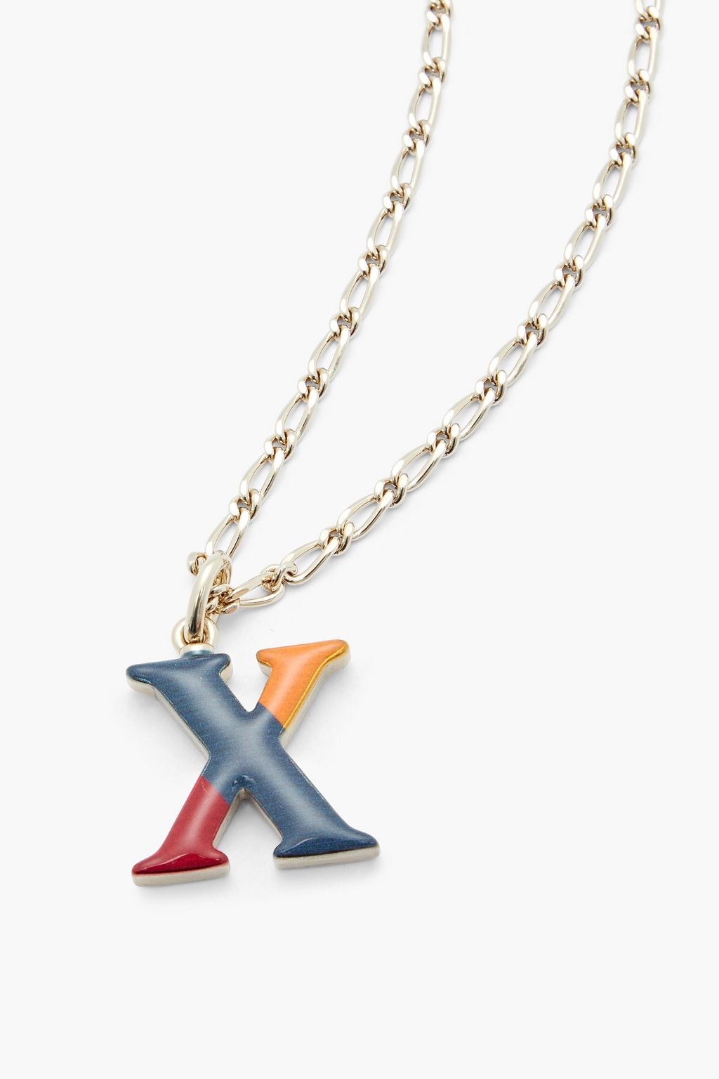 CHLOÉ Goldfarbene Kette mit Emaille
