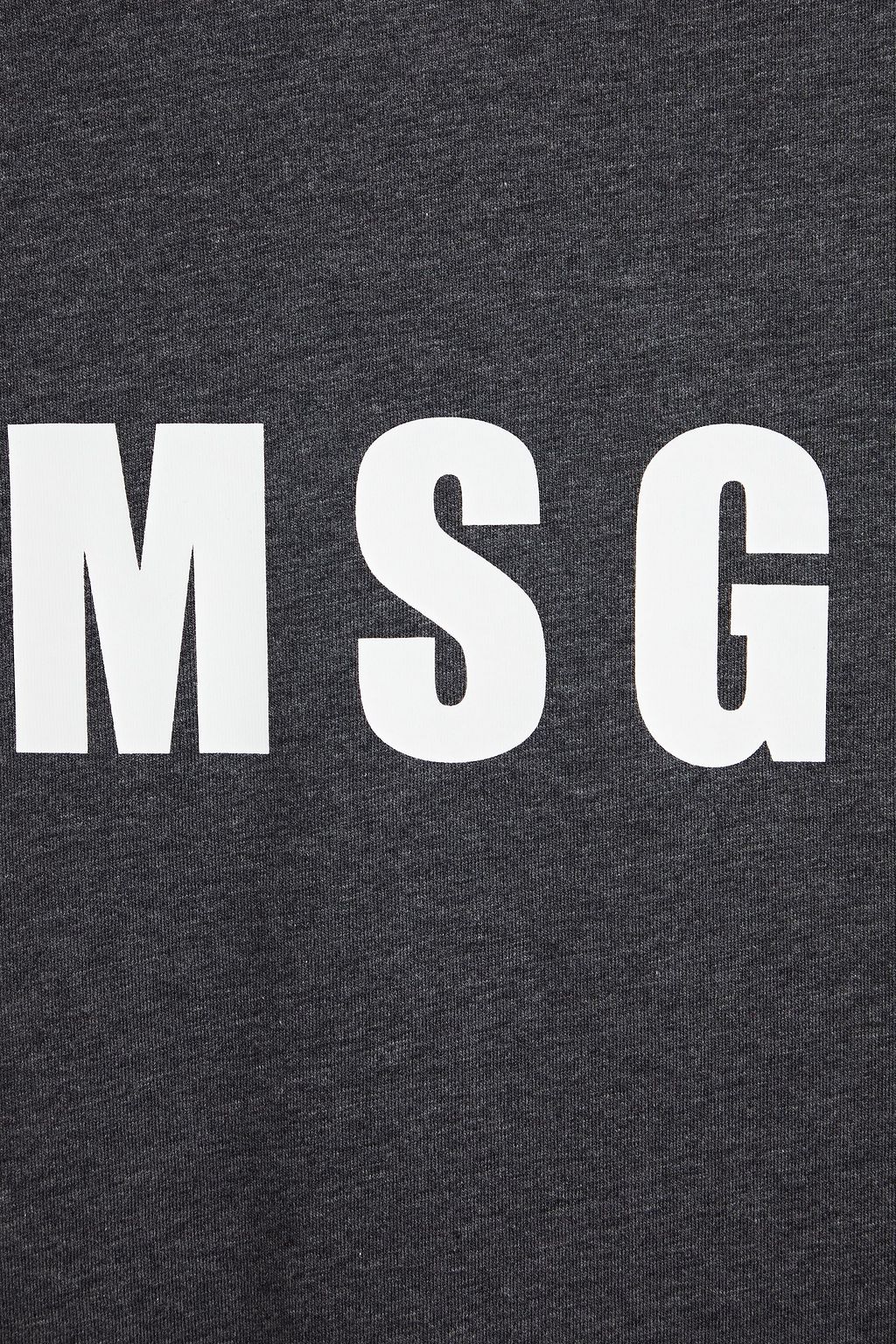 MSGM Printed cotton-jersey T-shirt