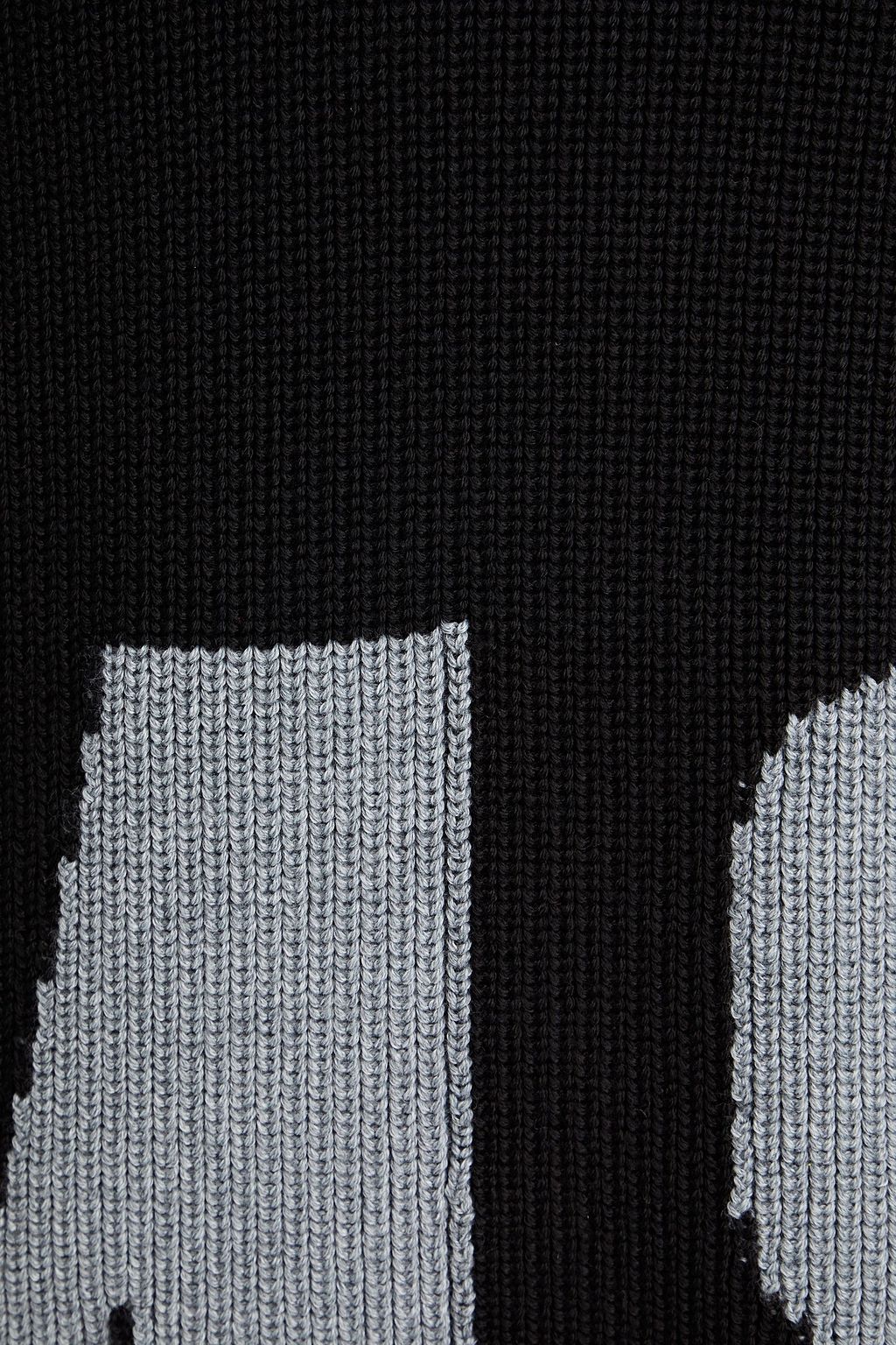 MSGM Intarsia wool-blend sweater