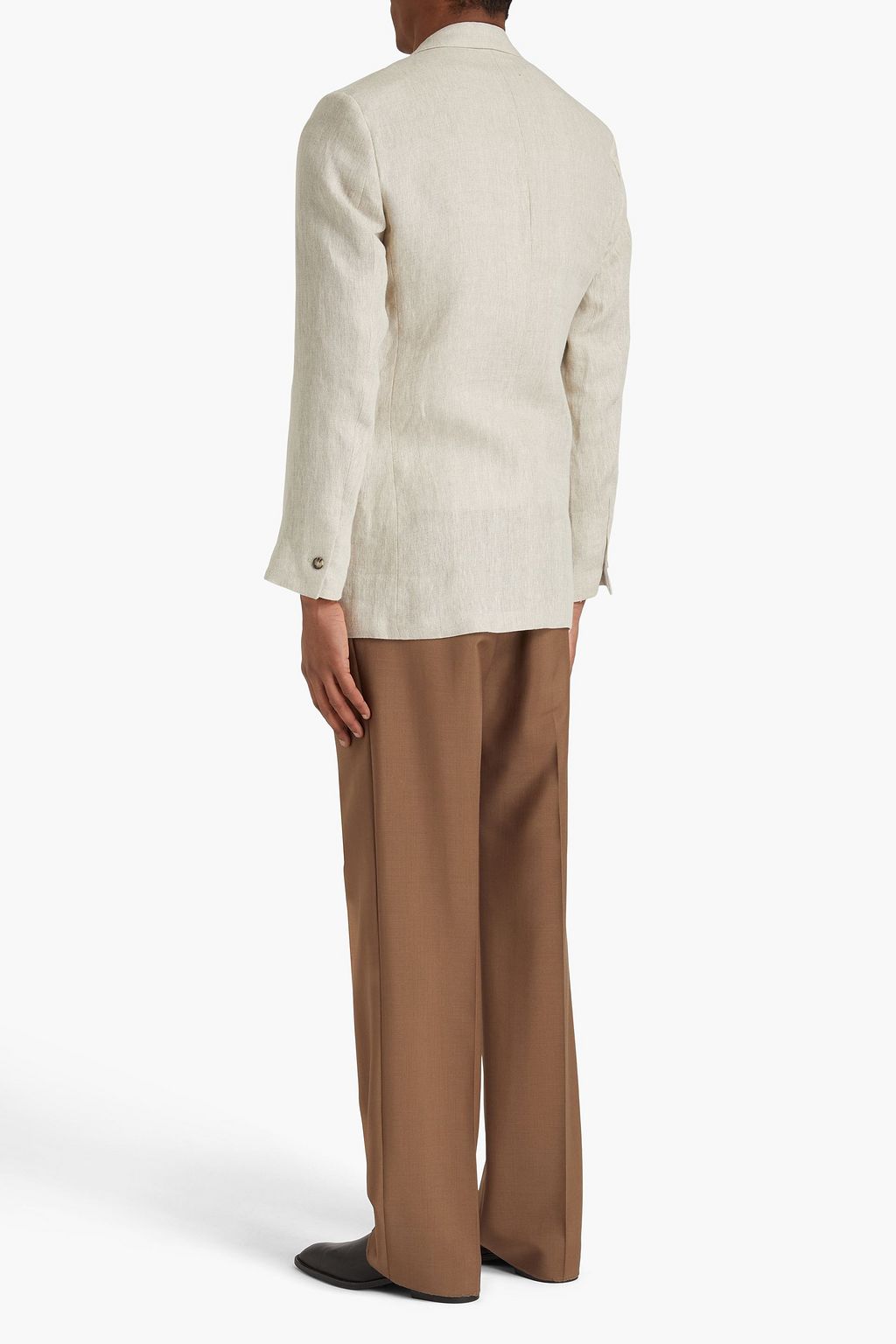 SANDRO Linen blazer