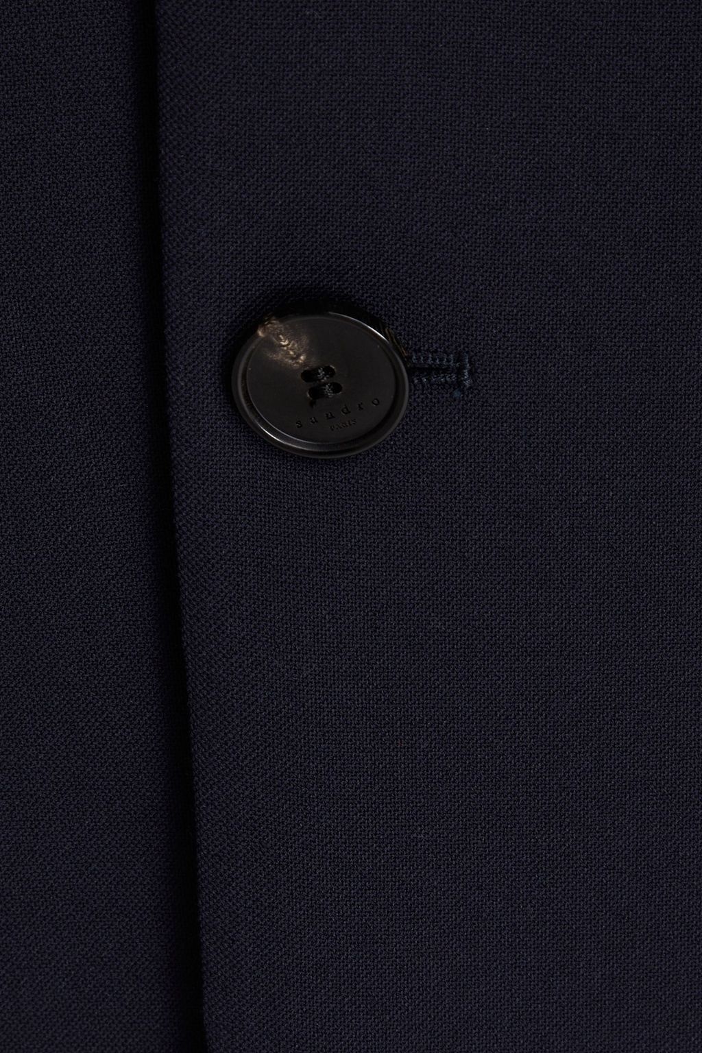 SANDRO Crepe blazer