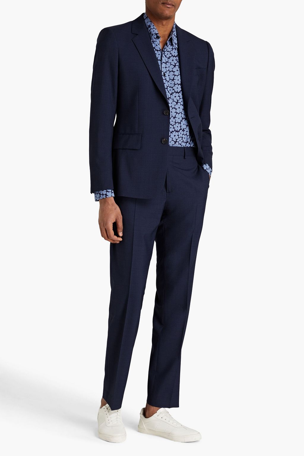 SANDRO Wool-tweed blazer
