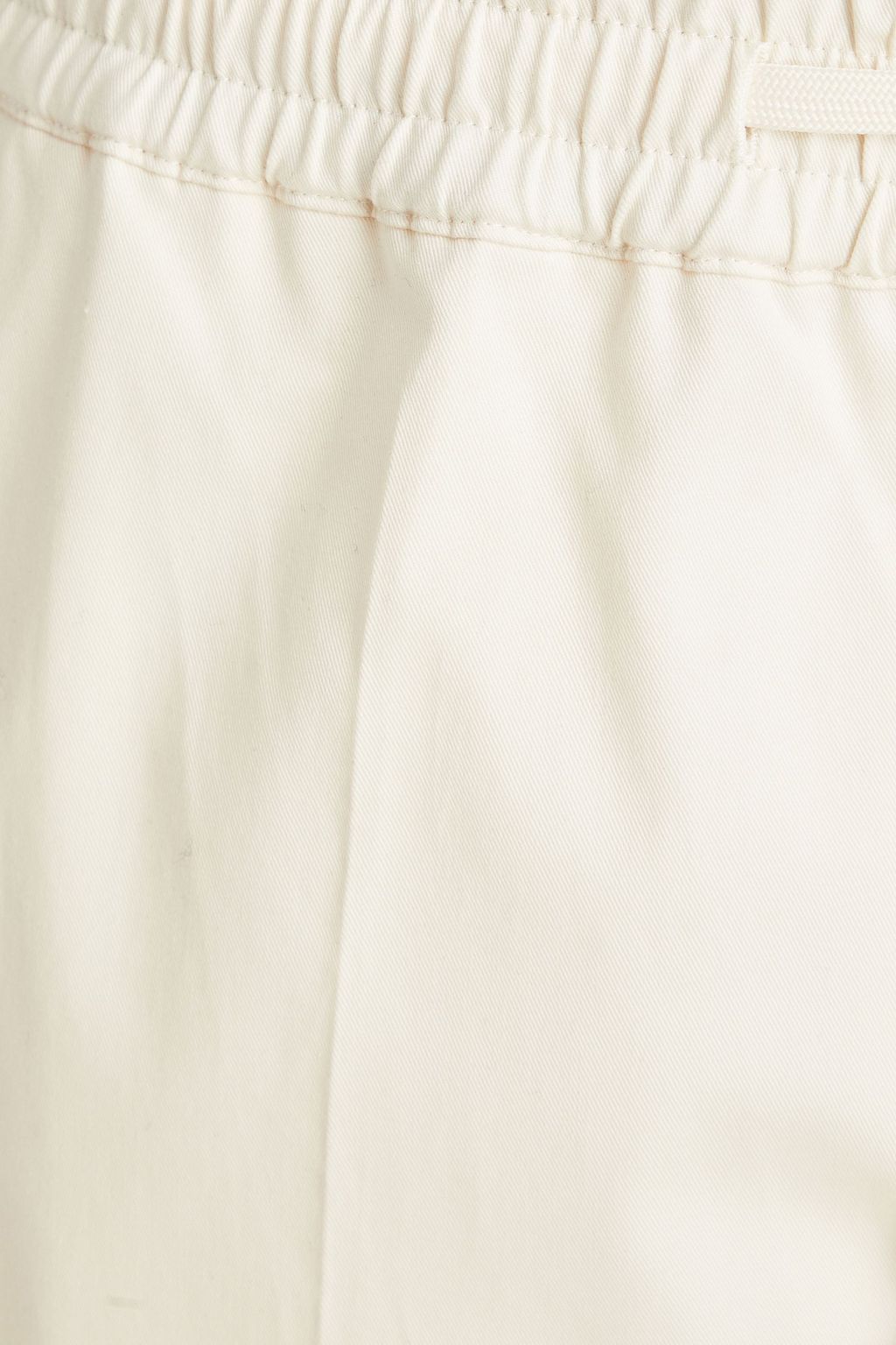 SANDRO Tapered cotton-blend twill pants