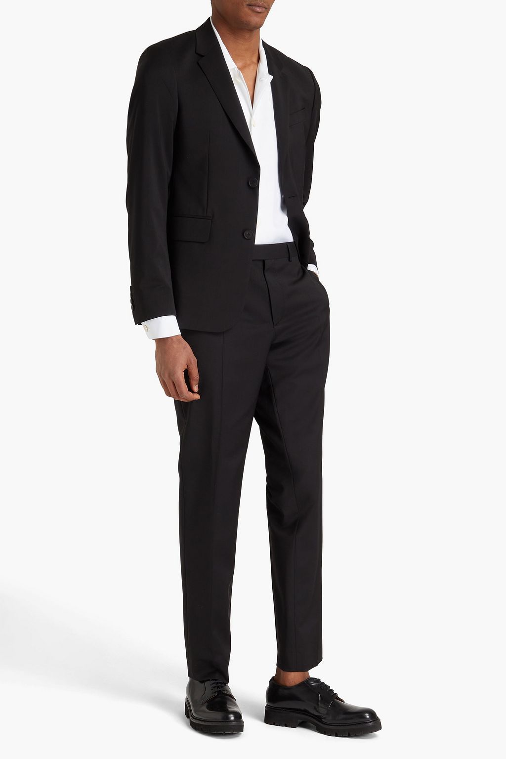 SANDRO Slim-fit wool pants