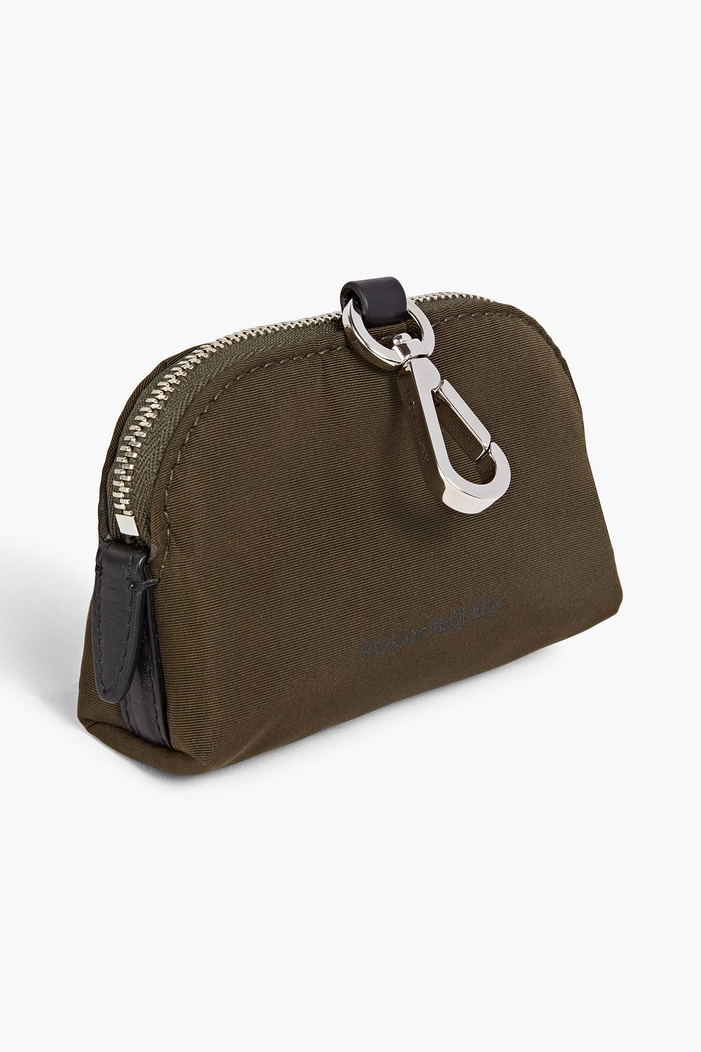 ALEXANDER MCQUEEN Printed faille pouch
