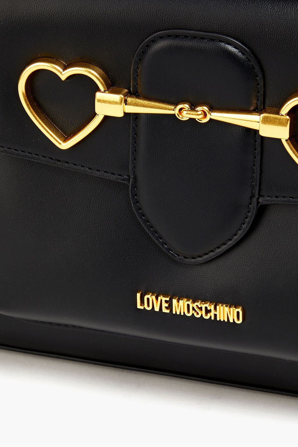 LOVE MOSCHINO Embellished faux leather tote