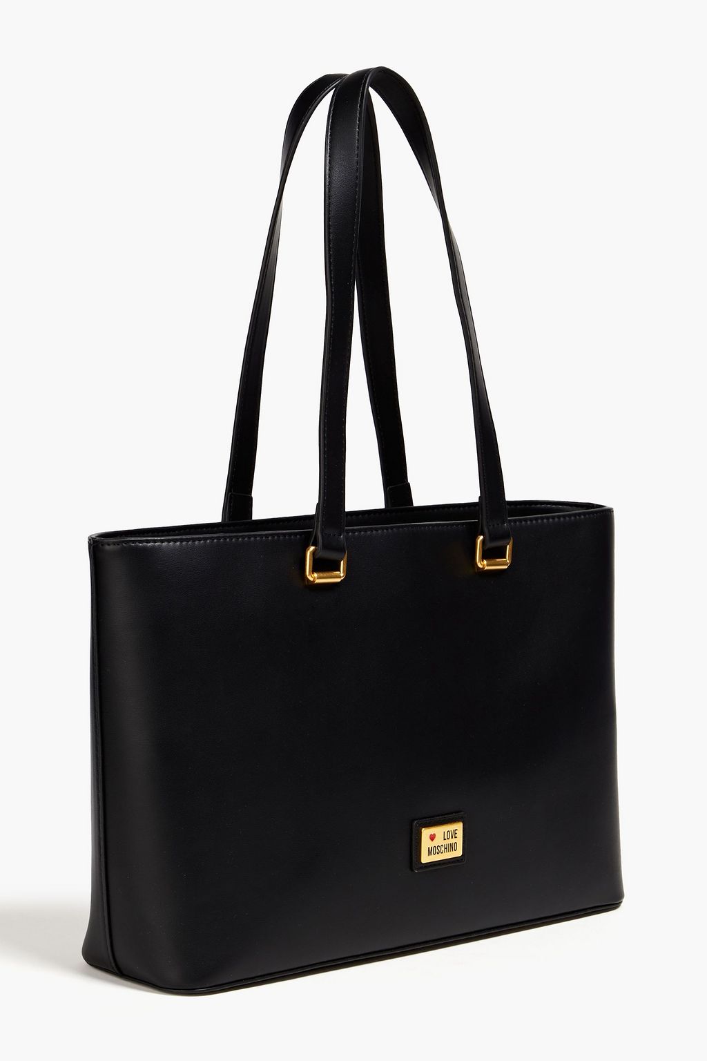LOVE MOSCHINO Embellished faux leather tote