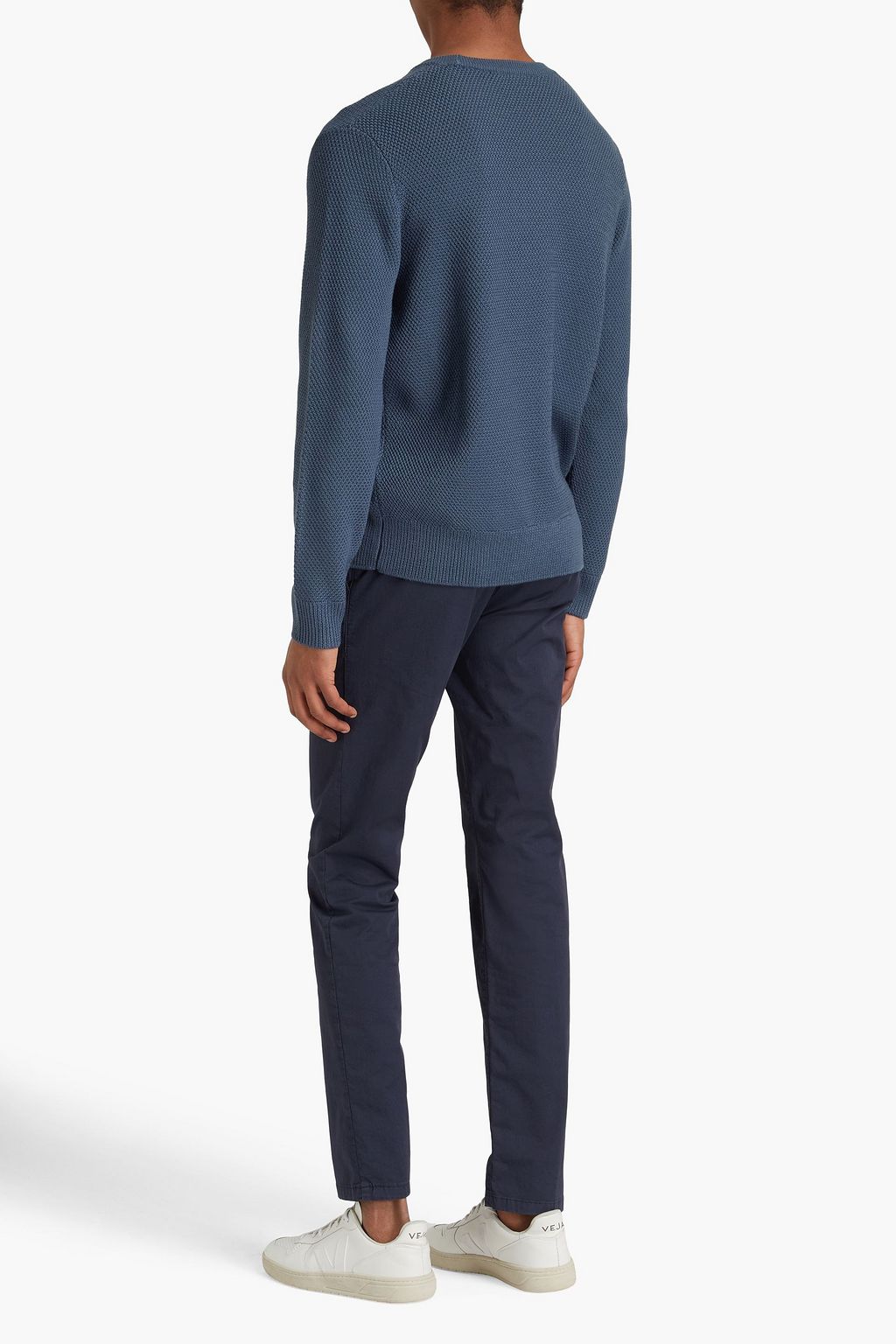 SANDRO Textured wool-blend sweater
