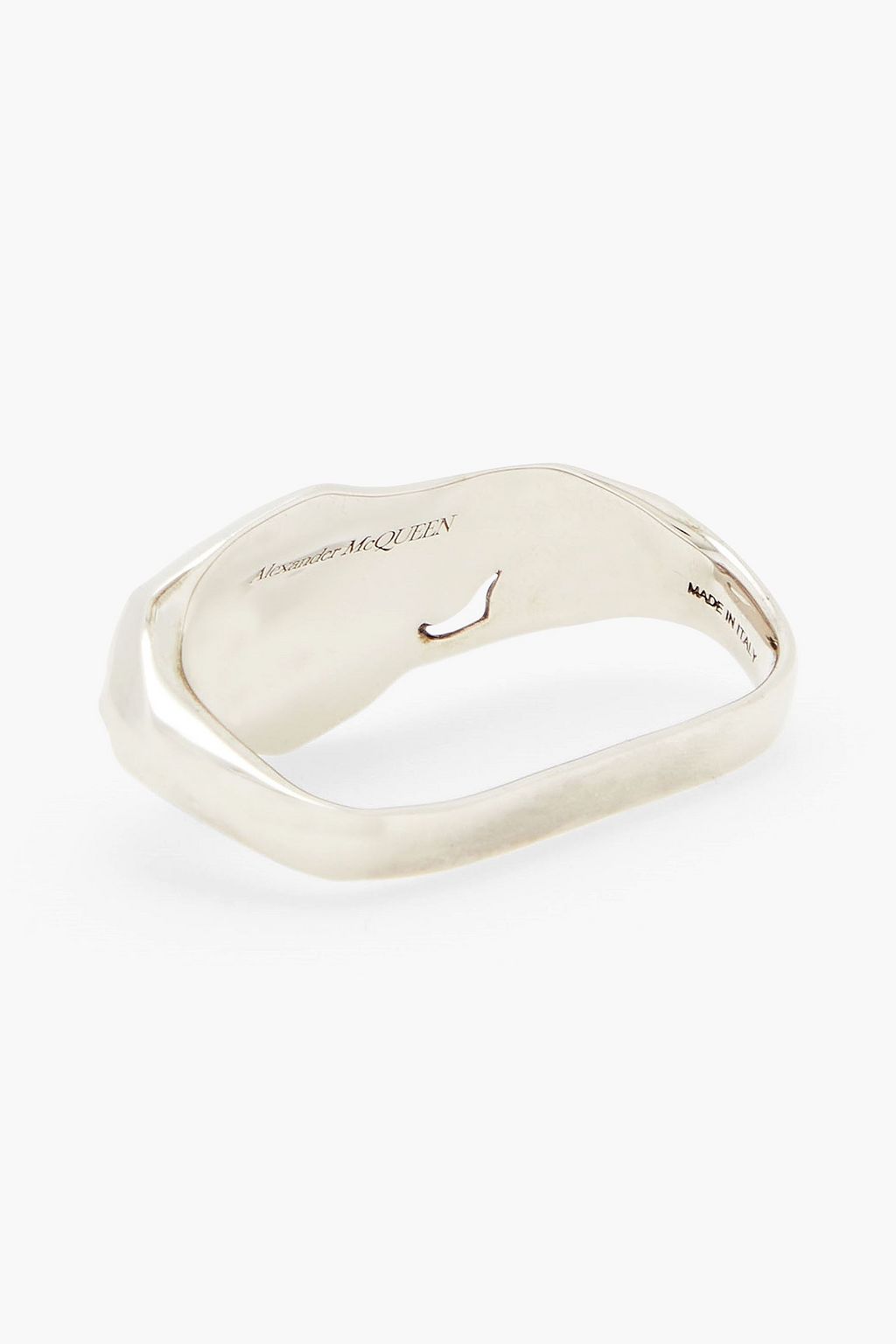 ALEXANDER MCQUEEN Silver-tone ring