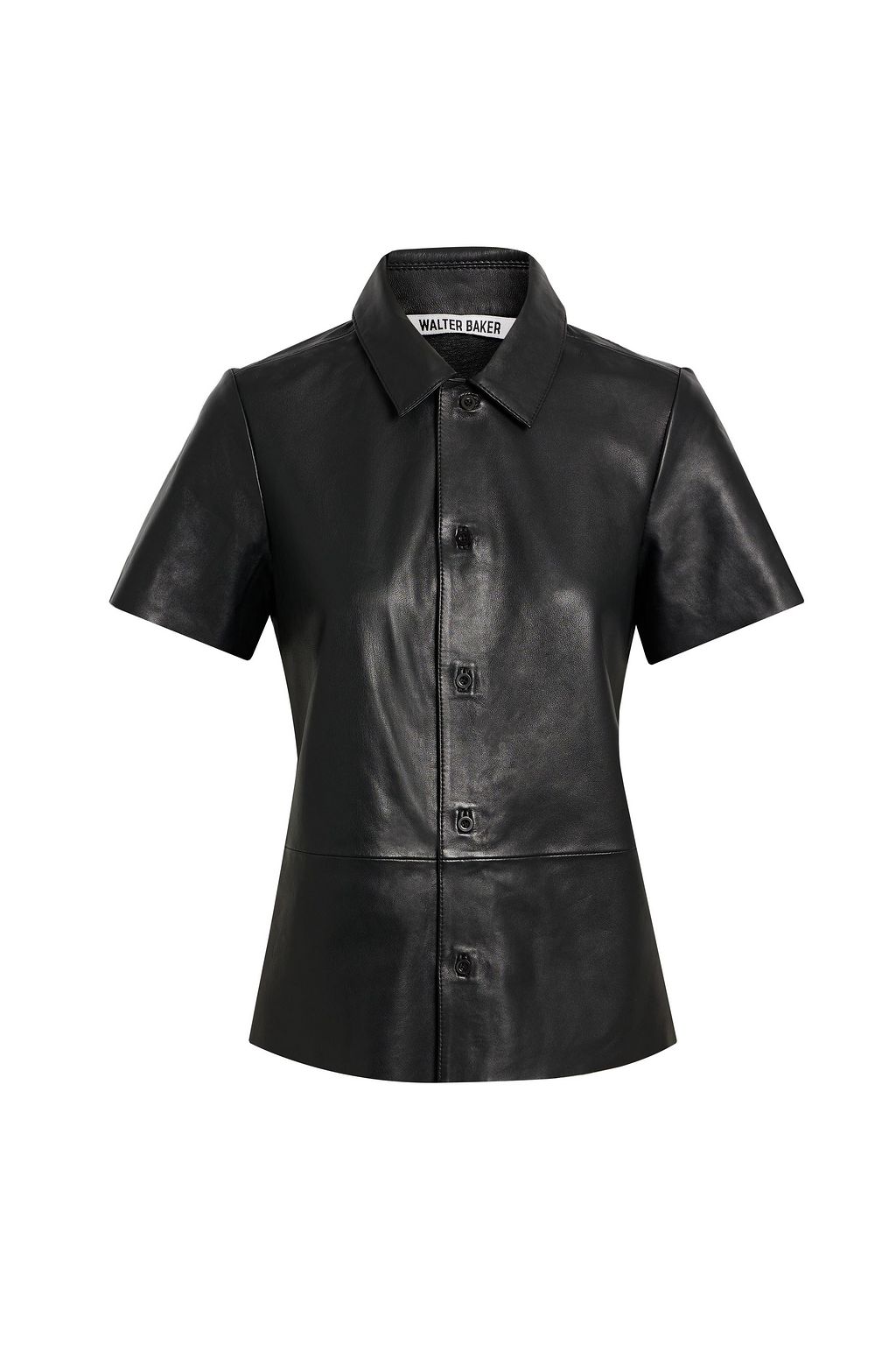 WALTER BAKER Eros leather shirt