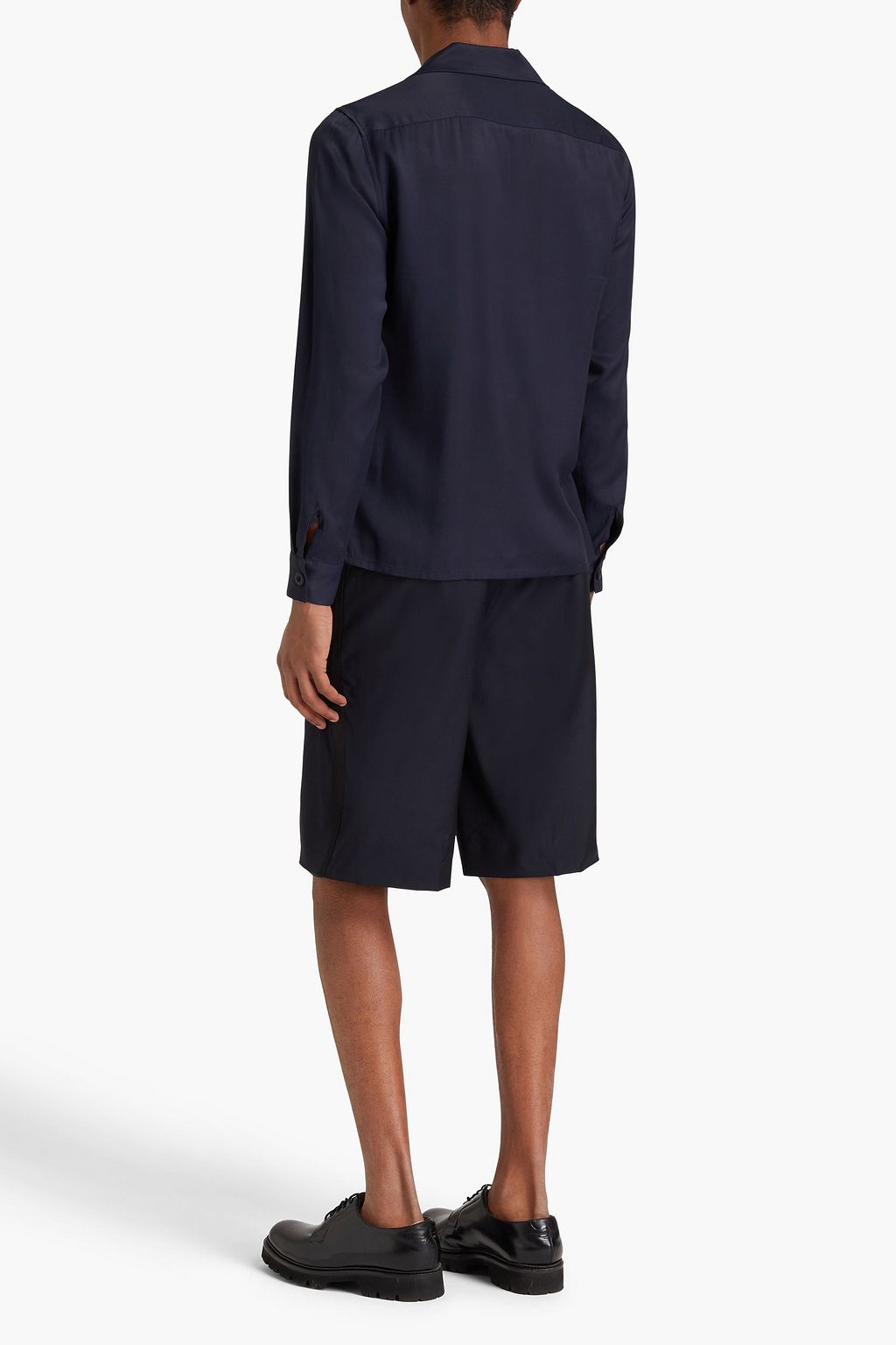SANDRO Requin twill shirt