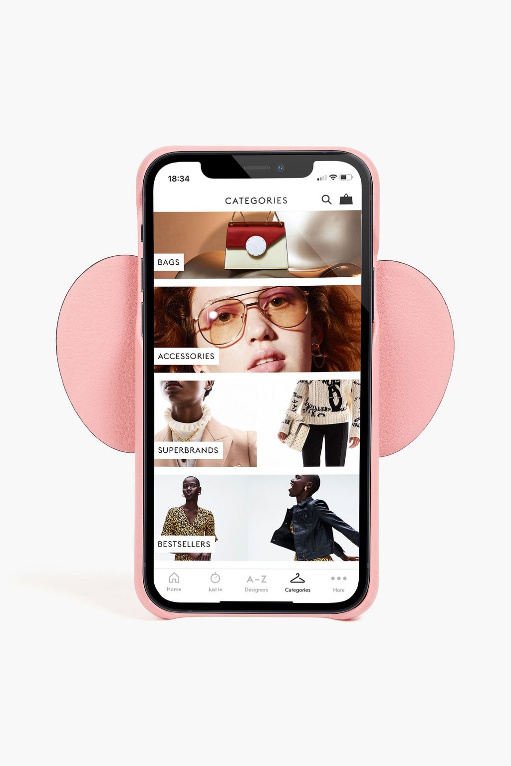 LOEWE Elephant leather iPhone 11 Pro case