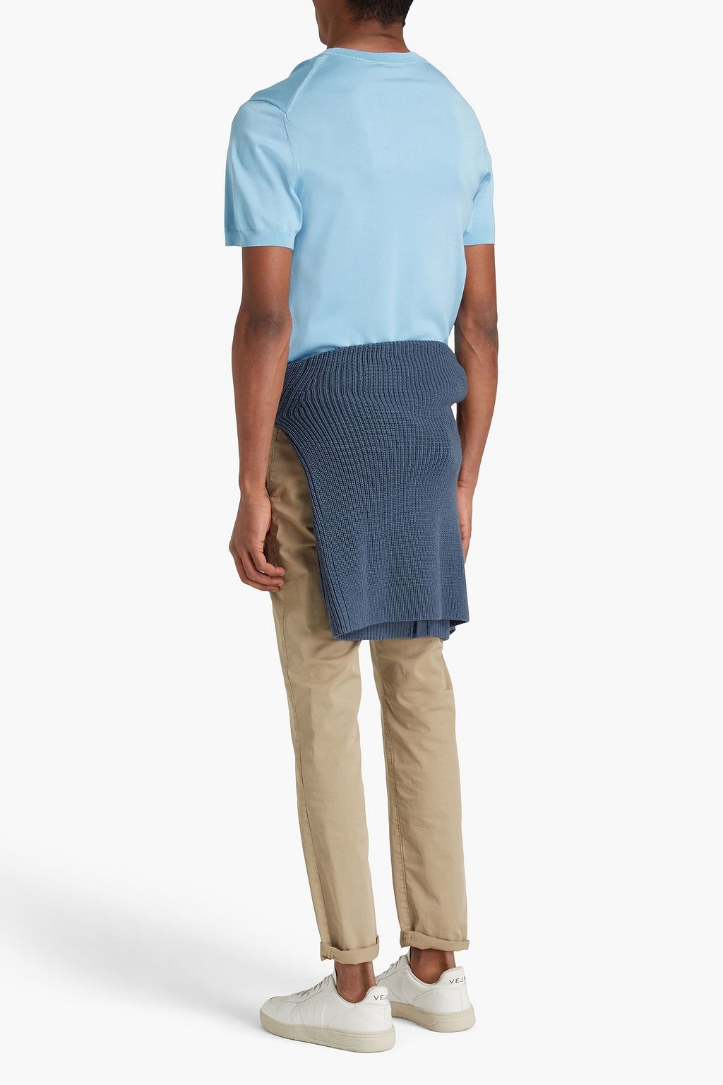 SANDRO Knitted T-shirt
