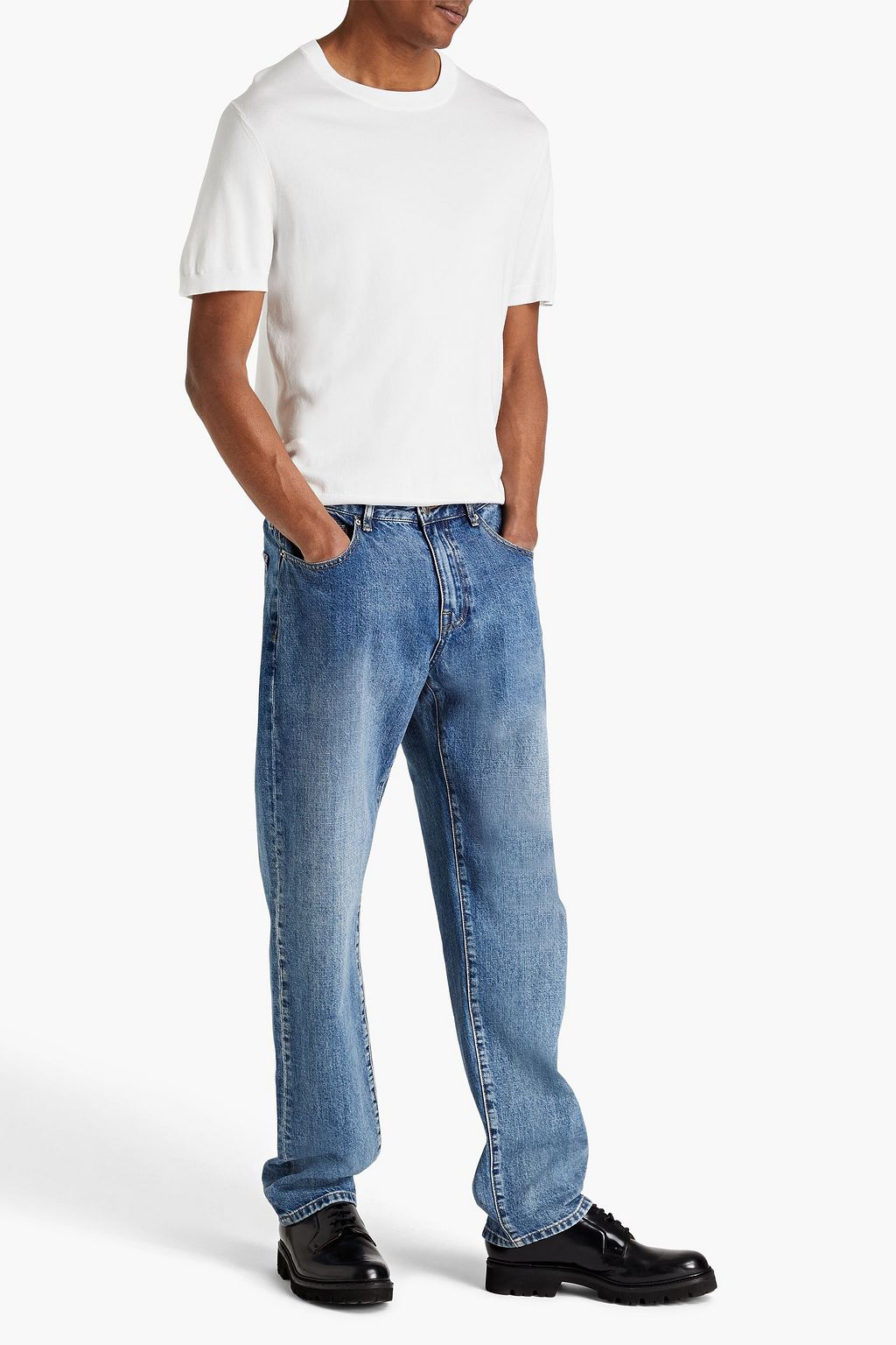 SANDRO Knitted T-shirt