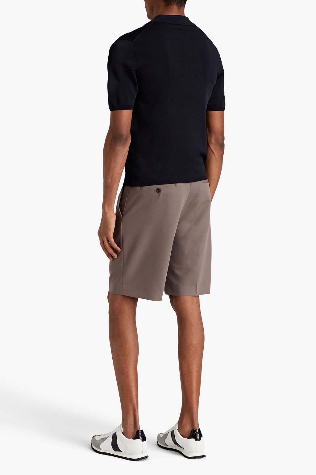 SANDRO Pablo stretch-jersey polo shirt